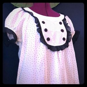 Polka Dot Baby Doll Dress
